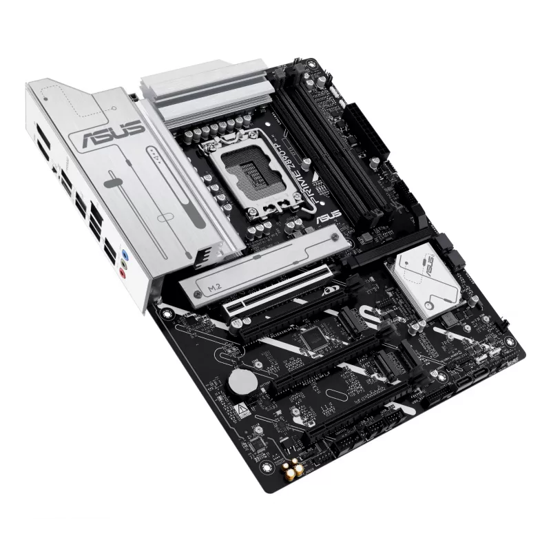 Motherboard ASUS PRIME Z890-P — Intel Z890, LGA 1851, ATX, DDR5, 4x DIMM, 192GB, 4x M.2, 2.5Gb LAN, HDMI 2.1, 1x USB-C