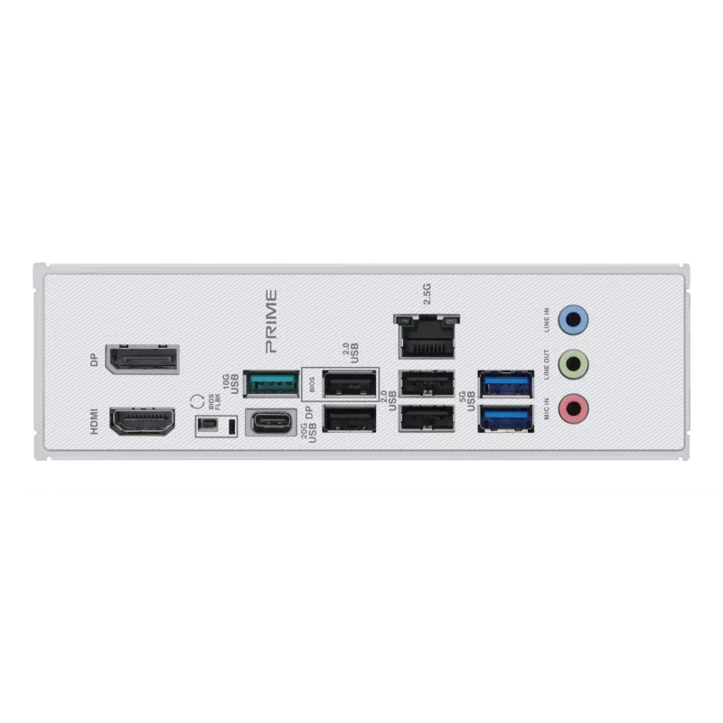 Motherboard ASUS PRIME Z890-P — Intel Z890, LGA 1851, ATX, DDR5, 4x DIMM, 192GB, 4x M.2, 2.5Gb LAN, HDMI 2.1, 1x USB-C