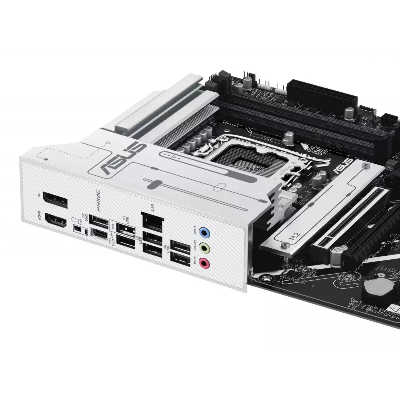 Motherboard ASUS PRIME Z890-P — Intel Z890, LGA 1851, ATX, DDR5, 4x DIMM, 192GB, 4x M.2, 2.5Gb LAN, HDMI 2.1, 1x USB-C