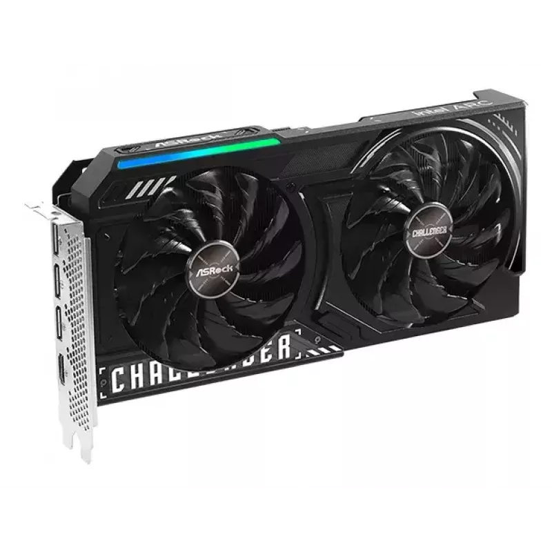 ASRock Graphics Card Intel Arc B570, 10 GB GDDR6, 160-bit, PCIe 4.0 x8, 3x DisplayPort 2.1, 1x HDMI 2.1a