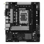Motherboard ASRock H810M-X WiFi — Intel H810, LGA 1851, microATX, DDR5, 2 DIMM, 128GB, Wi‑Fi 5, 2.5Gb LAN, M.2, SATA III
