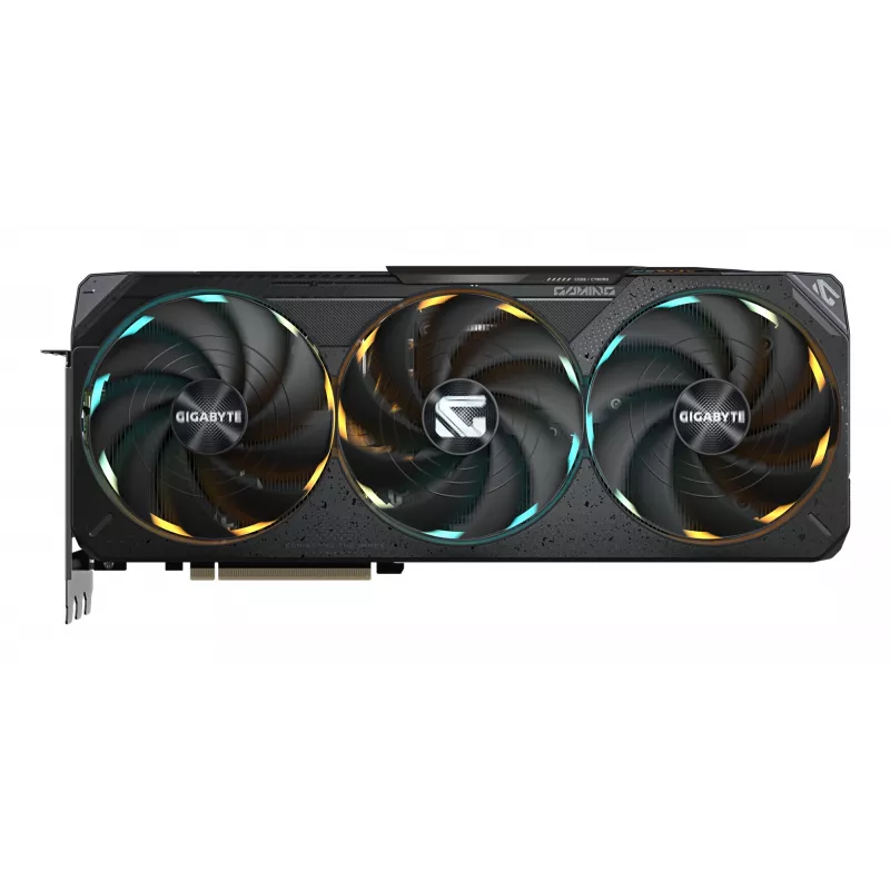 GIGABYTE graphics card GeForce RTX 5080 16GB GDDR7, PCIe 5.0, 28000 MHz, 256-bit, 3x DisplayPort 2.1b + HDMI 2.1b, 3-fan WINDFORCE