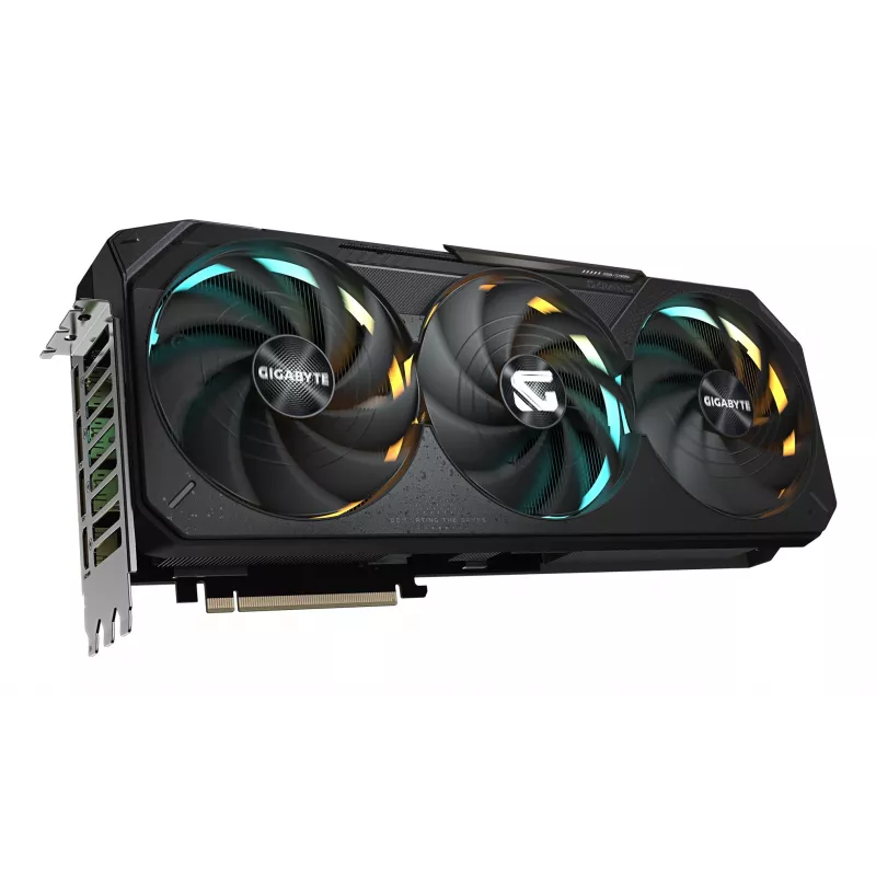 GIGABYTE graphics card GeForce RTX 5080 16GB GDDR7, PCIe 5.0, 28000 MHz, 256-bit, 3x DisplayPort 2.1b + HDMI 2.1b, 3-fan WINDFORCE