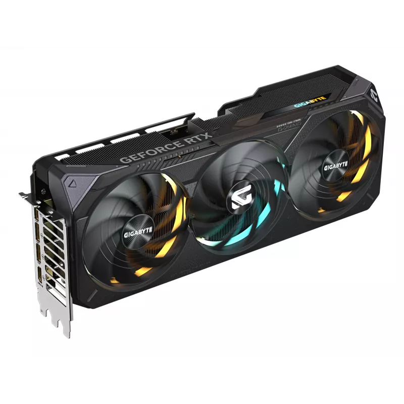GIGABYTE graphics card GeForce RTX 5080 16GB GDDR7, PCIe 5.0, 28000 MHz, 256-bit, 3x DisplayPort 2.1b + HDMI 2.1b, 3-fan WINDFORCE