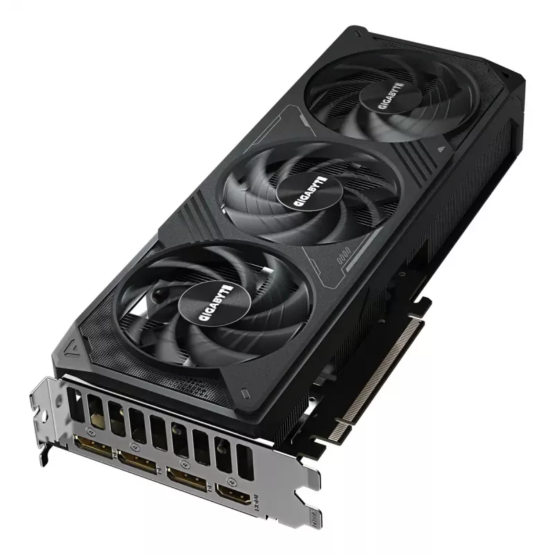 Graphics card GIGABYTE GeForce RTX 5070 12GB GDDR7, PCIe 5.0, 192-bit, WINDFORCE 3X, 282×110×50 mm