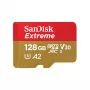 WESTERN DIGITAL Extreme Micro SDXC 128GB+SD Adapter 190MB/s 90MB/s A2 C10 V30 UHS-I U3