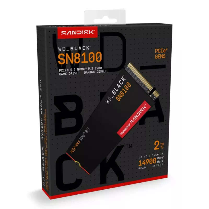 WESTERN DIGITAL SSD - WD_BLACK SN8100 - 2TB - M.2 2280