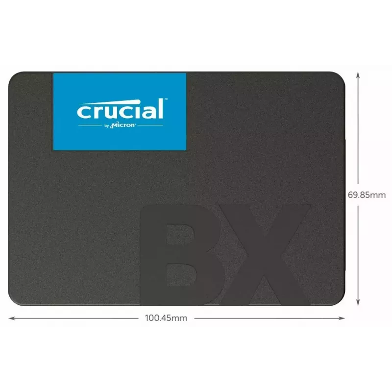 CRUCIAL BX500 240GB SSD, 2.5” 7mm, SATA 6 Gb/s, Read/Write: 540 / 500 MB/s