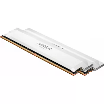 Crucial Pro - Overclocking Edition - DDR5 - Kit 32 GB: 2 x 16 GB DIMM 288-PIN 6400 MT/s / PC5-51200 CL38 1.35 V ungepuffert non-ECC weiß