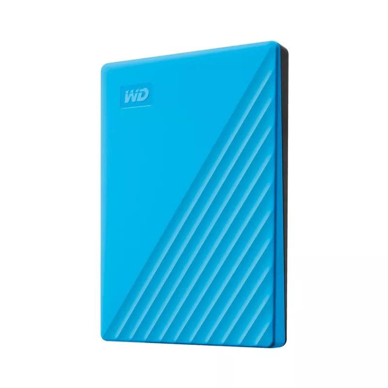 WESTERN DIGITAL Hard Drive - My Passport - 4TB - USB-A/C 3.2 Gen 1 - Blue