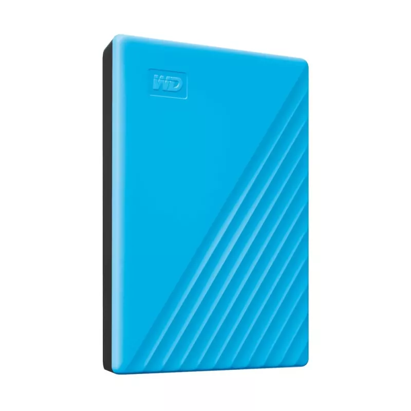WESTERN DIGITAL Hard Drive - My Passport - 4TB - USB-A/C 3.2 Gen 1 - Blue