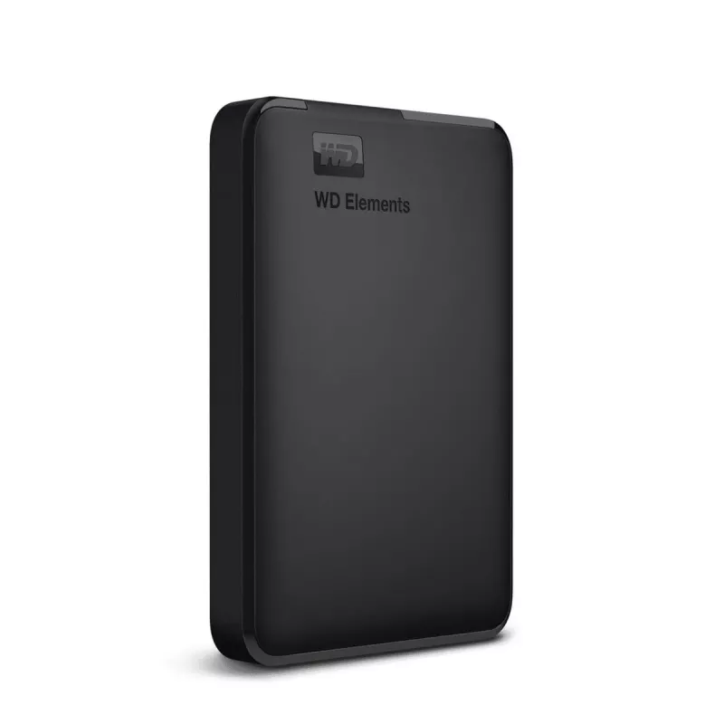 External Hard Drive Western Digital 5TB USB 3.2 Gen 1 Elements Portable Black