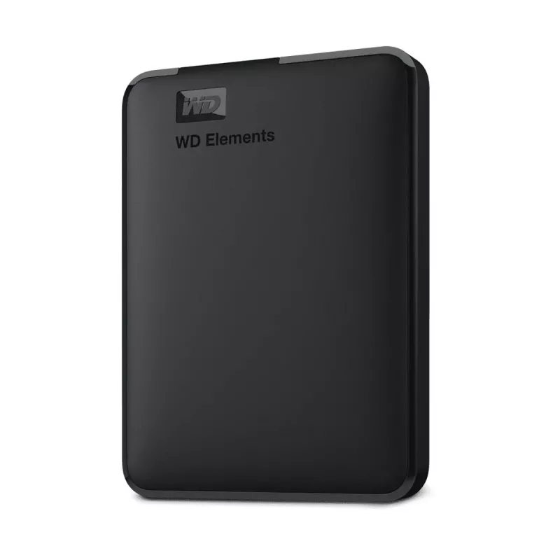 External Hard Drive Western Digital 5TB USB 3.2 Gen 1 Elements Portable Black
