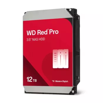 WESTERN DIGITAL Hard Drive - Wd Red Pro WD122KFBX - 12TB - SATA 6Gb/s - 3.5in - 7200rpm