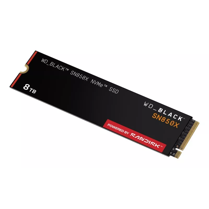 WESTERN DIGITAL SSD - WD_BLACK SN850X - 8TB - Pci-e Gen4 x4 - M.2 2280