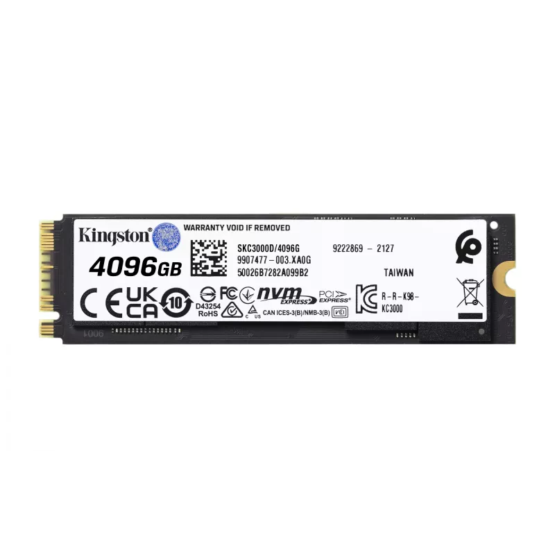 SSD disk Kingston Technology 4096G M.2 2280 NVMe KC3000