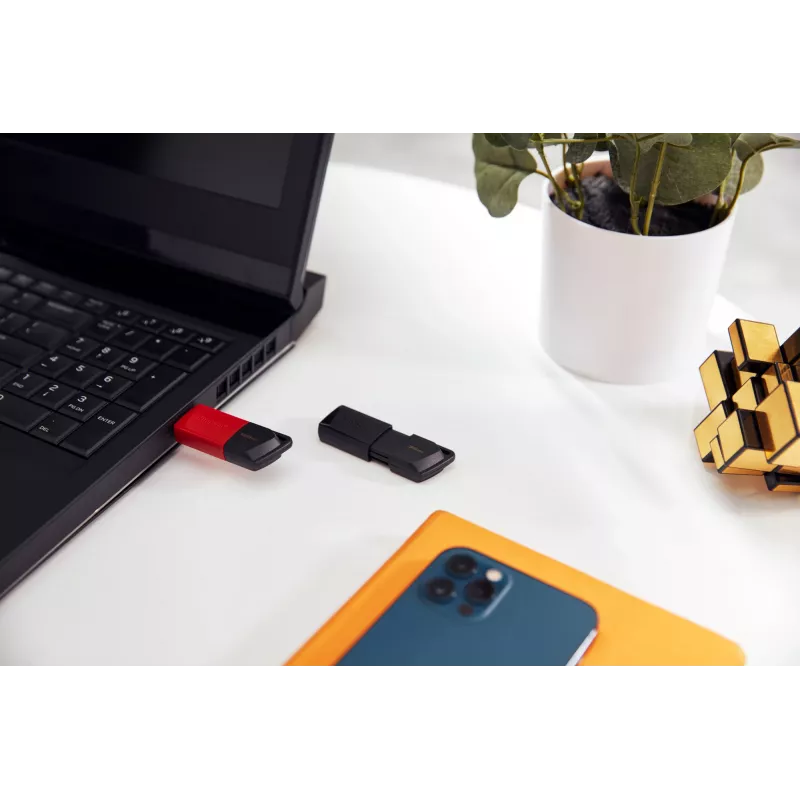 Kingston Technology DataTraveler 128GB USB3.2 Gen1 Exodia M (Black + Red)
