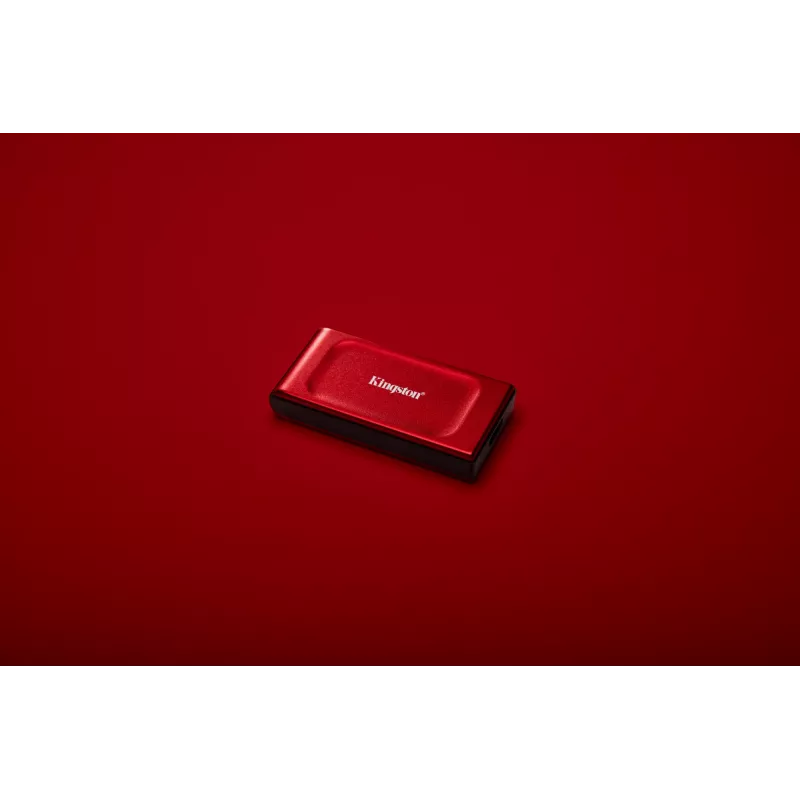 Kingston Technology 1TB XS1000 Red External USB 3.2 Gen 2 Portable Solid State Drive