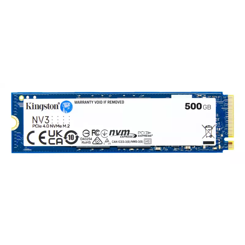 SSD disk Kingston Technology 500G M.2 NVMe SNV3S/500G