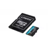Kingston Technology 64GB microSDXC Canvas Go Plus Gen4 200MB/s A2 U3 V30 Card + Adapter