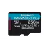 Kingston Technology 256GB microSDXC Canvas Go Plus Gen4 200MB/s A2 U3 V30 Card + Adapter