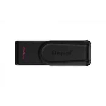 Kingston Technology DataTraveler 64GB Portable USB 3.2 Gen 1 Exodia S (Black/Black)