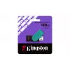 Kingston Technology DataTraveler 128GB Portable USB 3.2 Gen 1 Exodia S (Black/Turquoise)