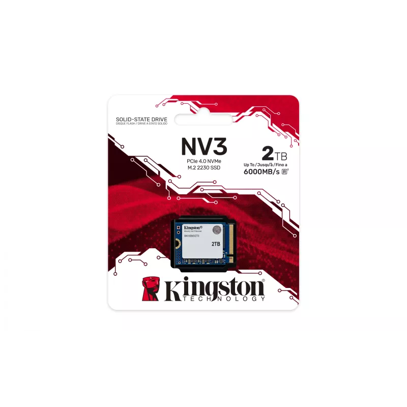 SSD disk Kingston Technology 2000G M.2 2230 NVMe SNV3SM3/2T0