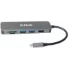 D-Link 6-in-1 USB-C Hub with HDMI/Card Reader/Power Delivery