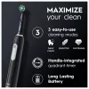 Oral-B Pro 1 Cross Action Adult Rotating-oscillating toothbrush Black