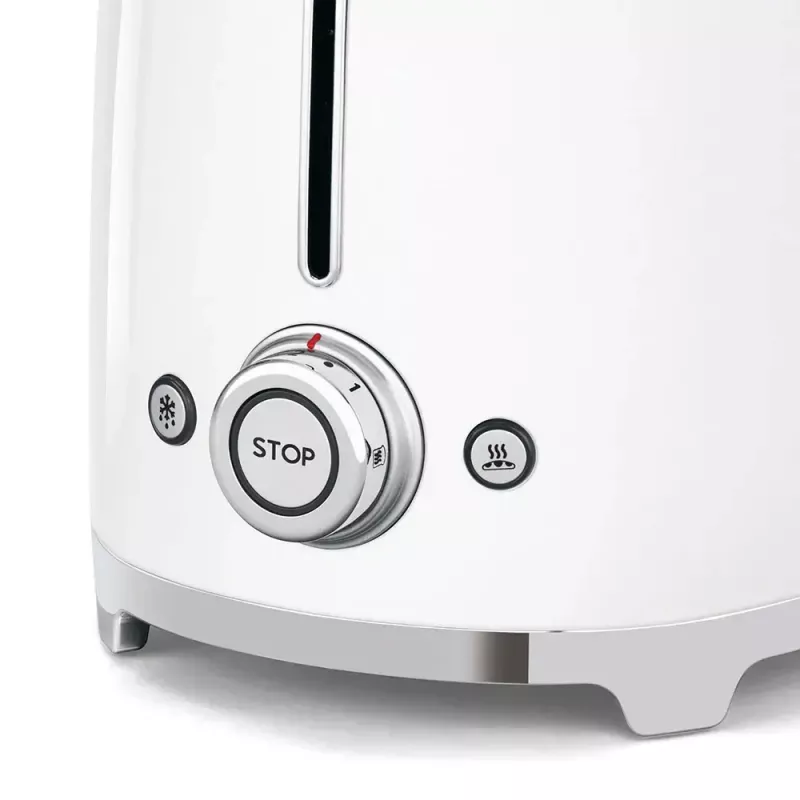 Toaster Smeg 50's Style TSF02WHEU White