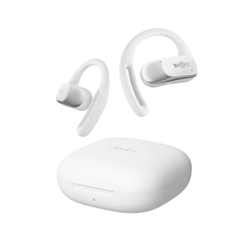 SHOKZ OpenFit Air, White Headset Wireless Ear-hook Calls/Music/Sport/Everyday Bluetooth White