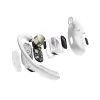 SHOKZ OpenFit Air, White Headset Wireless Ear-hook Calls/Music/Sport/Everyday Bluetooth White