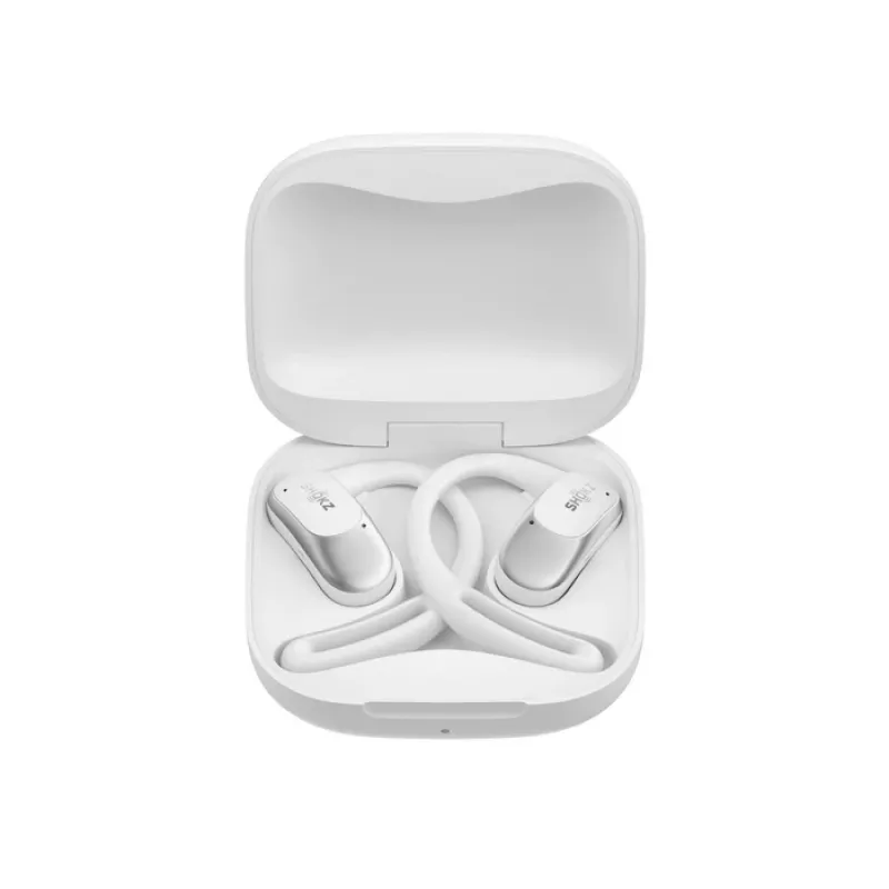 SHOKZ OpenFit Air, White Headset Wireless Ear-hook Calls/Music/Sport/Everyday Bluetooth White