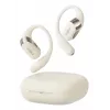 Open-ear wireless headset Shokz OpenFit 2 — Bluetooth 5.4, IP55, bone conduction, 11h playback (48h with case), USB‑C, beige