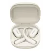 Open-ear wireless headset Shokz OpenFit 2 — Bluetooth 5.4, IP55, bone conduction, 11h playback (48h with case), USB‑C, beige
