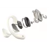 Open-ear wireless headset Shokz OpenFit 2 — Bluetooth 5.4, IP55, bone conduction, 11h playback (48h with case), USB‑C, beige