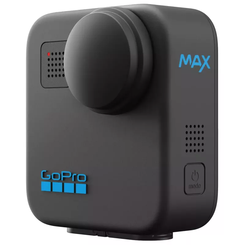 Action Camera GoPro MAX 360 (2025) — 360° capture, 6K Ultra HD, built-in display, Wi‑Fi, GPS, Black