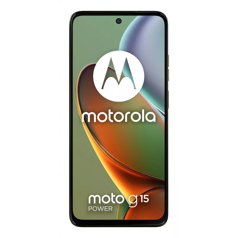 Motorola moto g15 power 17.1 cm (6.72 inch) Dual SIM Android 15 4G USB Type-C 8 GB 256 GB 6000 mAh Green