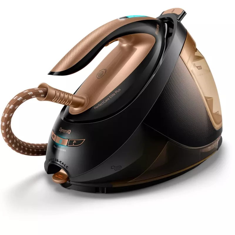 Steam generator iron Philips GC9682/80 — 2700 W, 1.8 L tank, 165 g/min continuous steam, 600 g/min boost, T-ionicGlide soleplate