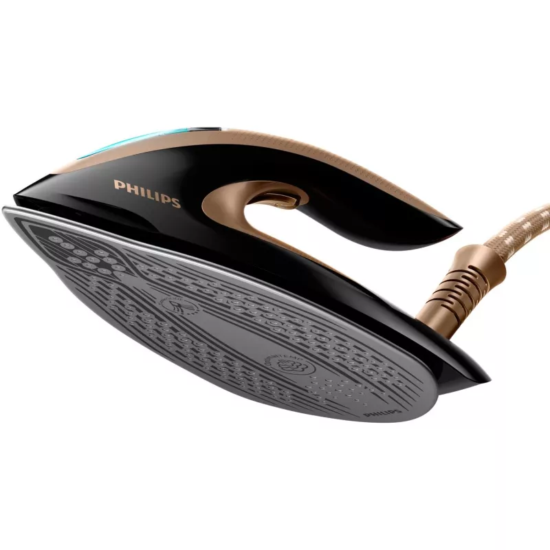 Steam generator iron Philips GC9682/80 — 2700 W, 1.8 L tank, 165 g/min continuous steam, 600 g/min boost, T-ionicGlide soleplate