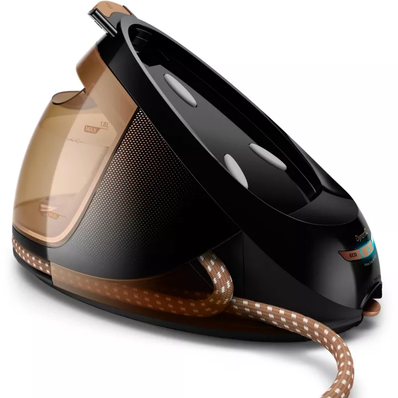 Steam generator iron Philips GC9682/80 — 2700 W, 1.8 L tank, 165 g/min continuous steam, 600 g/min boost, T-ionicGlide soleplate