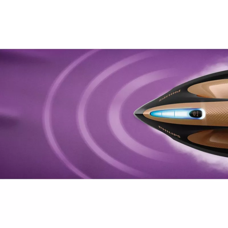 Steam generator iron Philips GC9682/80 — 2700 W, 1.8 L tank, 165 g/min continuous steam, 600 g/min boost, T-ionicGlide soleplate