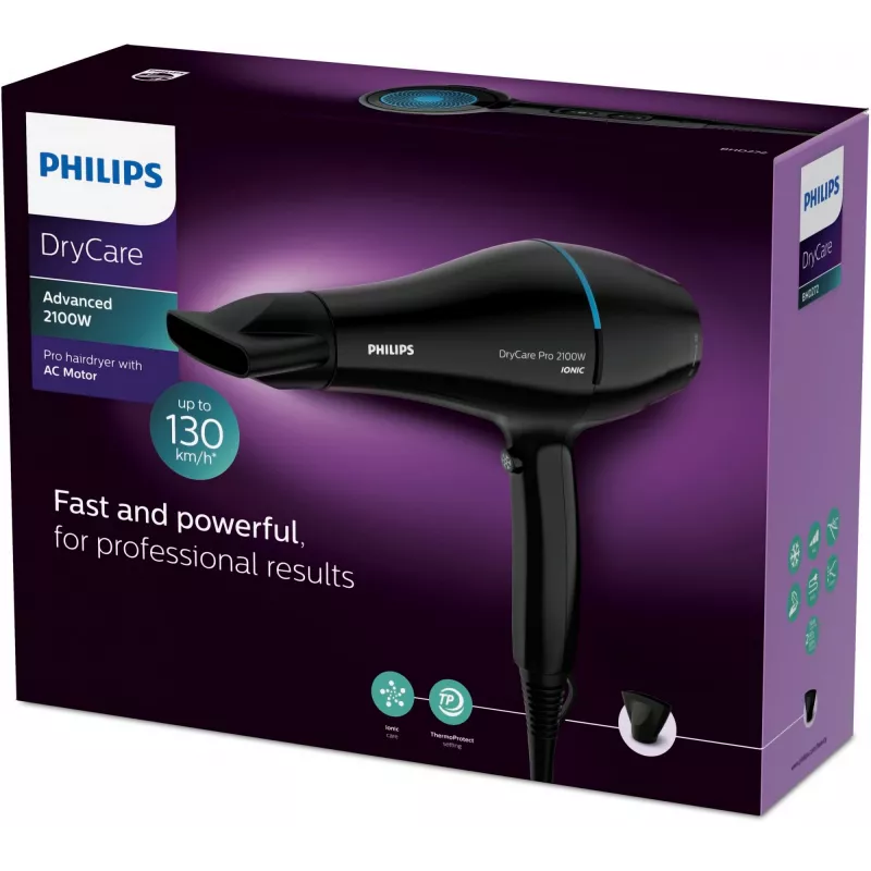 Hair Dryer Philips DryCare BHD272/00 2100 W Black