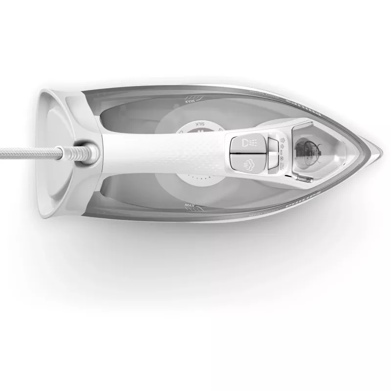 Philips 5000 series DST5010/10 iron Steam iron SteamGlide Plus soleplate 2400 W Grey, White