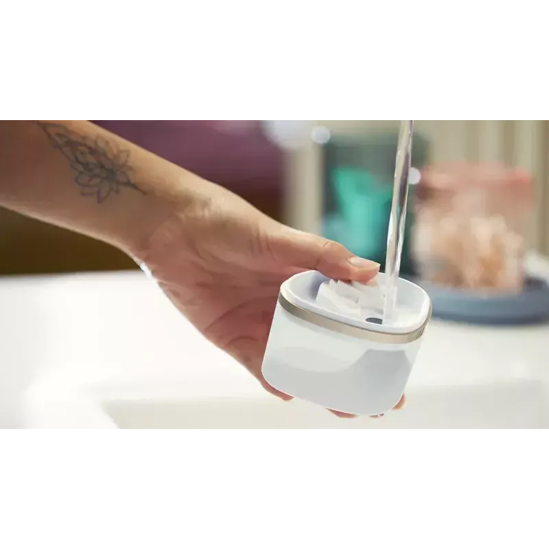 Handheld steamer Philips 3000 series STH3020/10 – 1000W, 20 g/min continuous steam, 0.12 L removable tank, 2 m cord, travel design, white