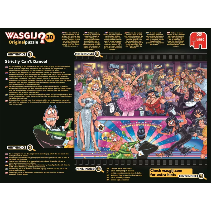 Jigsaw puzzle Jumbo Wasgij Original 30 1000 pcs Comics 1000 pc(s)