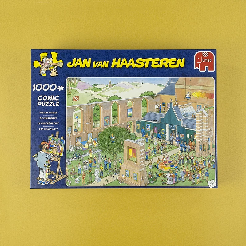 Jan van Haasteren The Art Market 1000 pieces, 1000 pc(s), Comics, 12 yr(s)