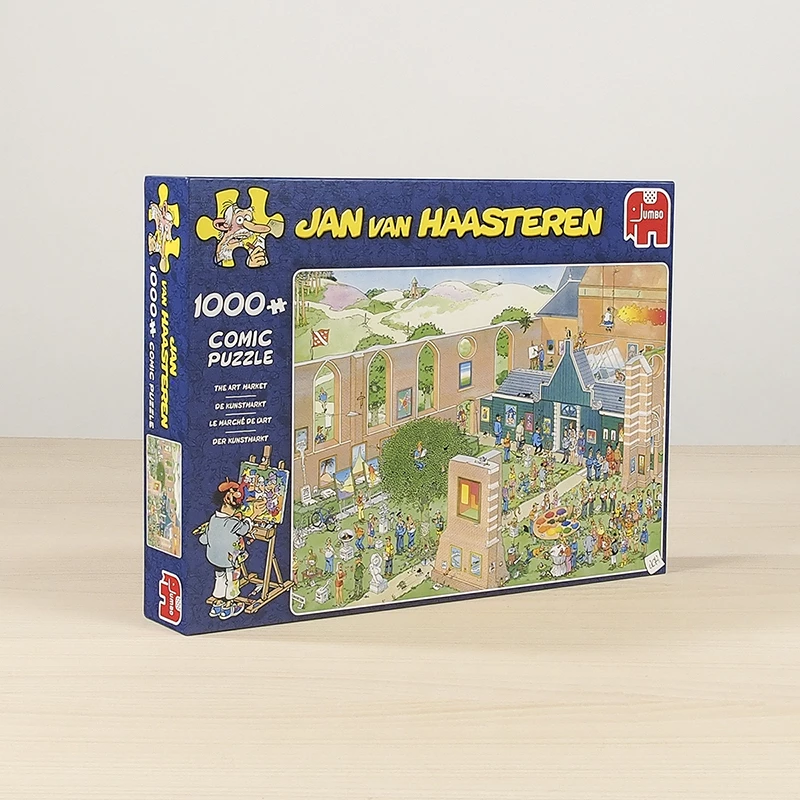 Jan van Haasteren The Art Market 1000 pieces, 1000 pc(s), Comics, 12 yr(s)