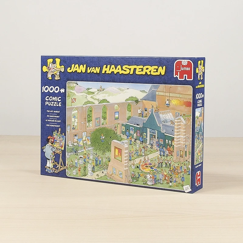 Jan van Haasteren The Art Market 1000 pieces, 1000 pc(s), Comics, 12 yr(s)
